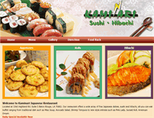 Tablet Screenshot of kaminaribr.com